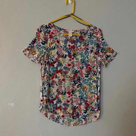 H&M Multicolor Floral Blouse - Picture 4 of 5